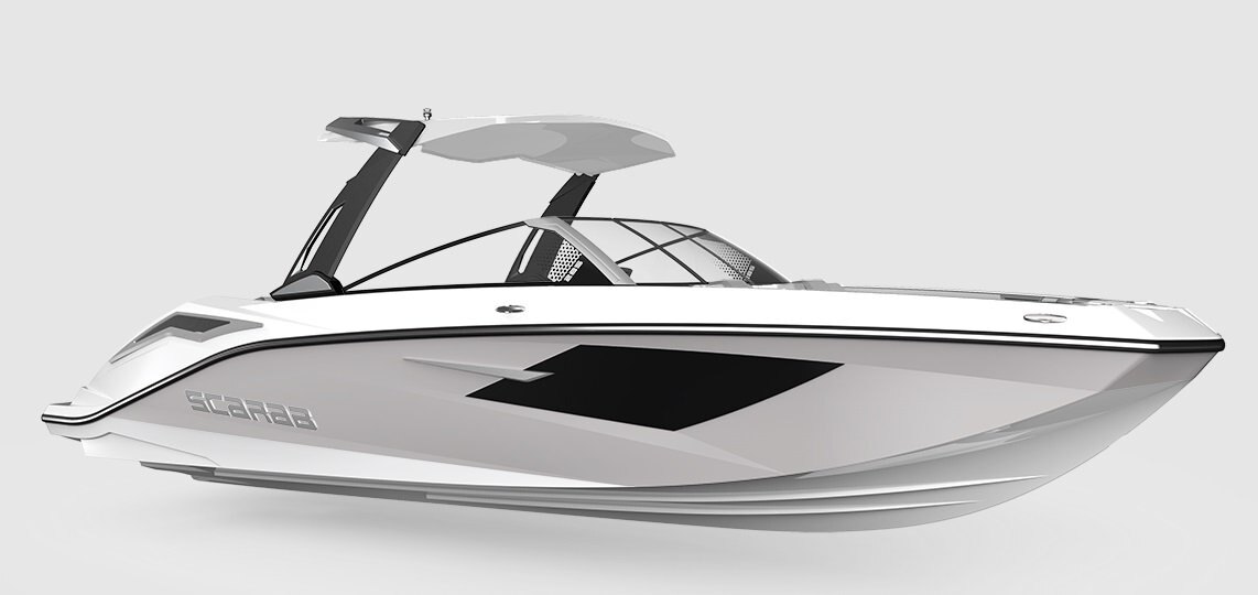 2026 Scarab 285 SE Pearl Gray