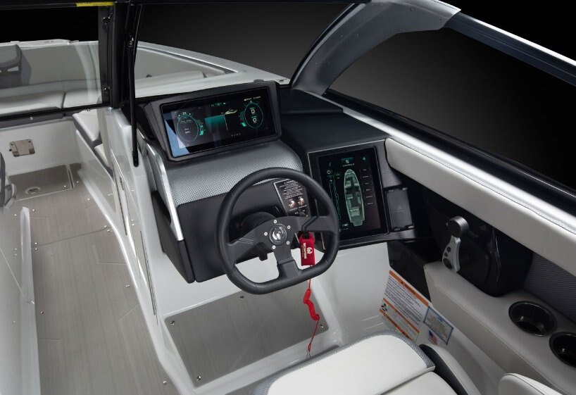 2026 Scarab 285 SE Pearl Gray