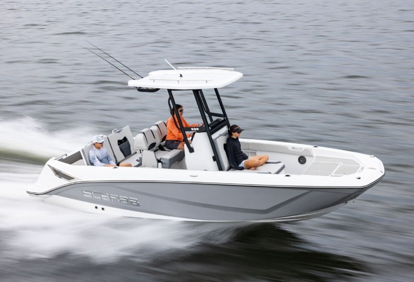 2026 Scarab 235 Open SE Pearl Gray