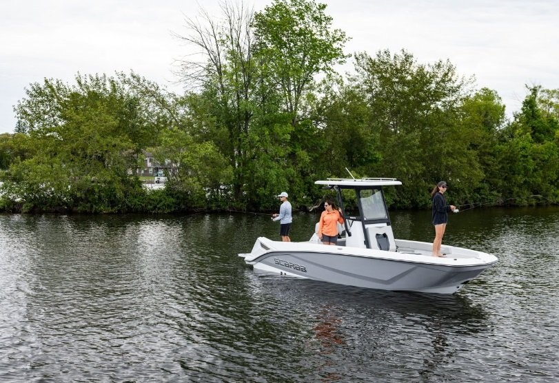 2026 Scarab 235 Open SE Pearl Gray