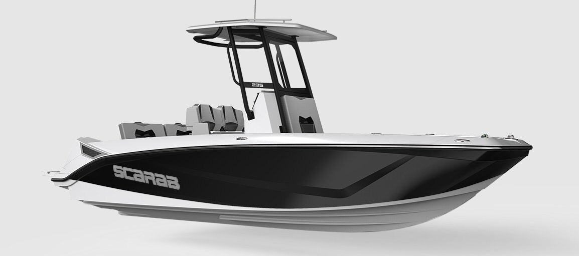 2026 Scarab 235 Open SE Jet Black