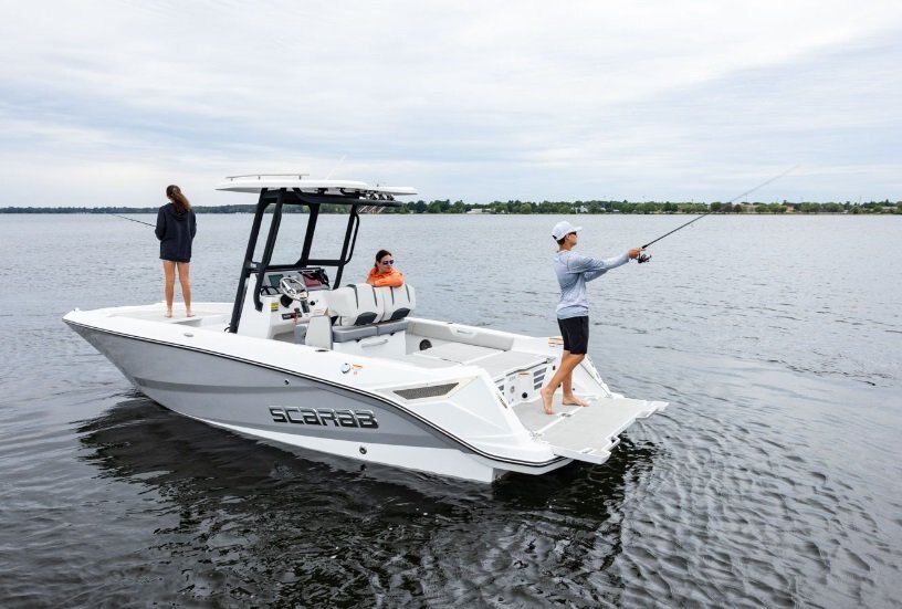 2026 Scarab 235 Open SE Jet Black