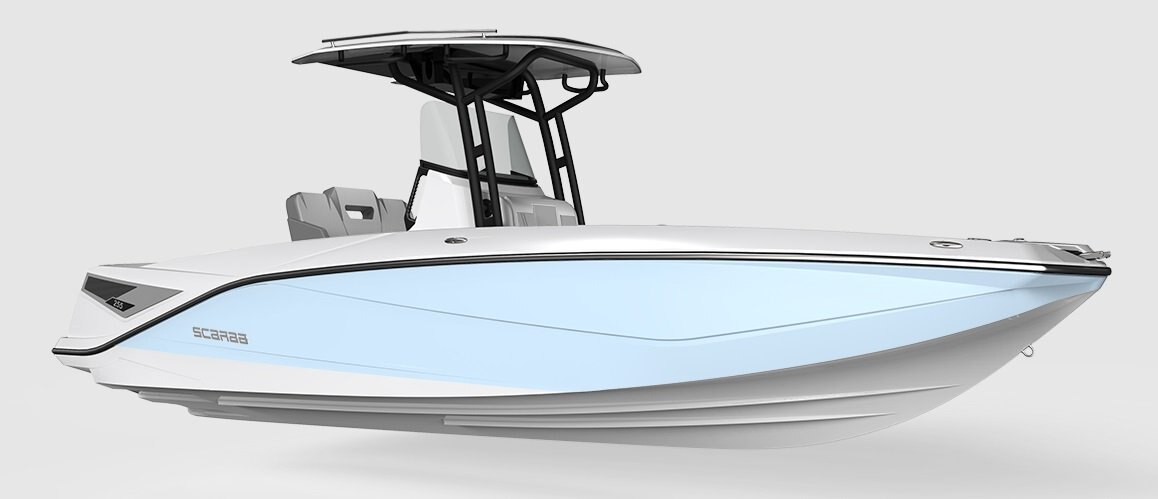 2026 Scarab 255 Open SE Liquid Blue