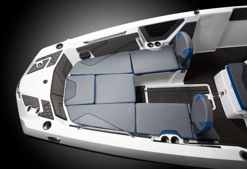 2026 Scarab 255 Open LX WAKE Black/Pearl Gray