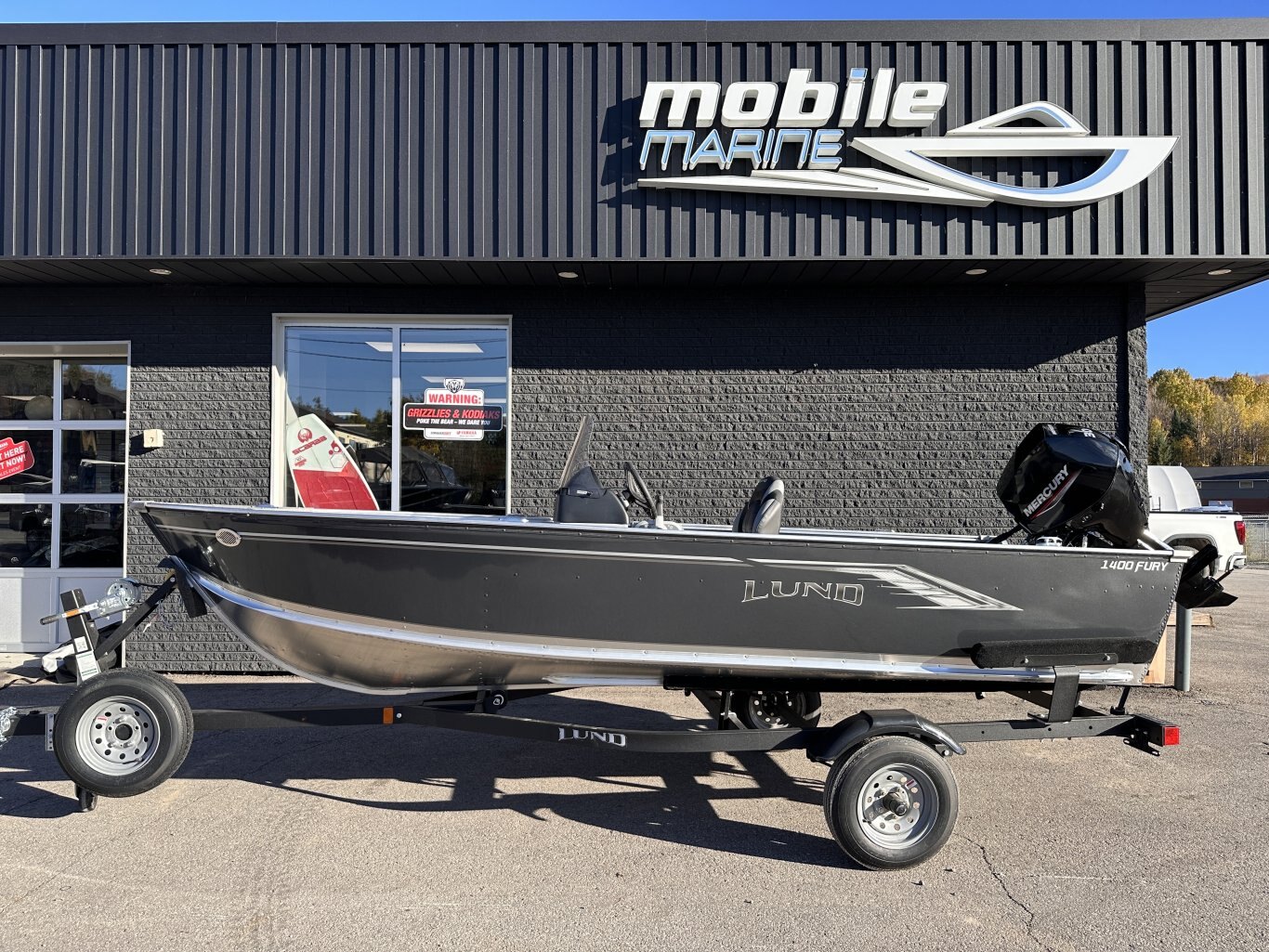 2026 Lund 1400 Fury SS MERCURY 30HP