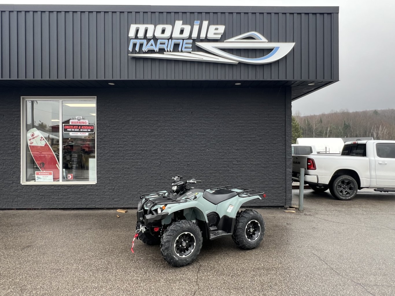 2026 Yamaha Kodiak 450 EPS XT R Moss Grey/Tactical Black
