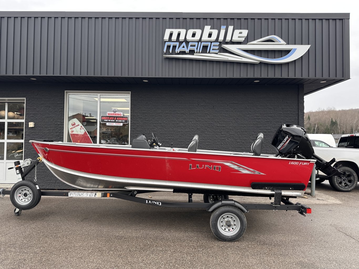 2026 Lund 1600 Fury SS MERCURY 30ELPT