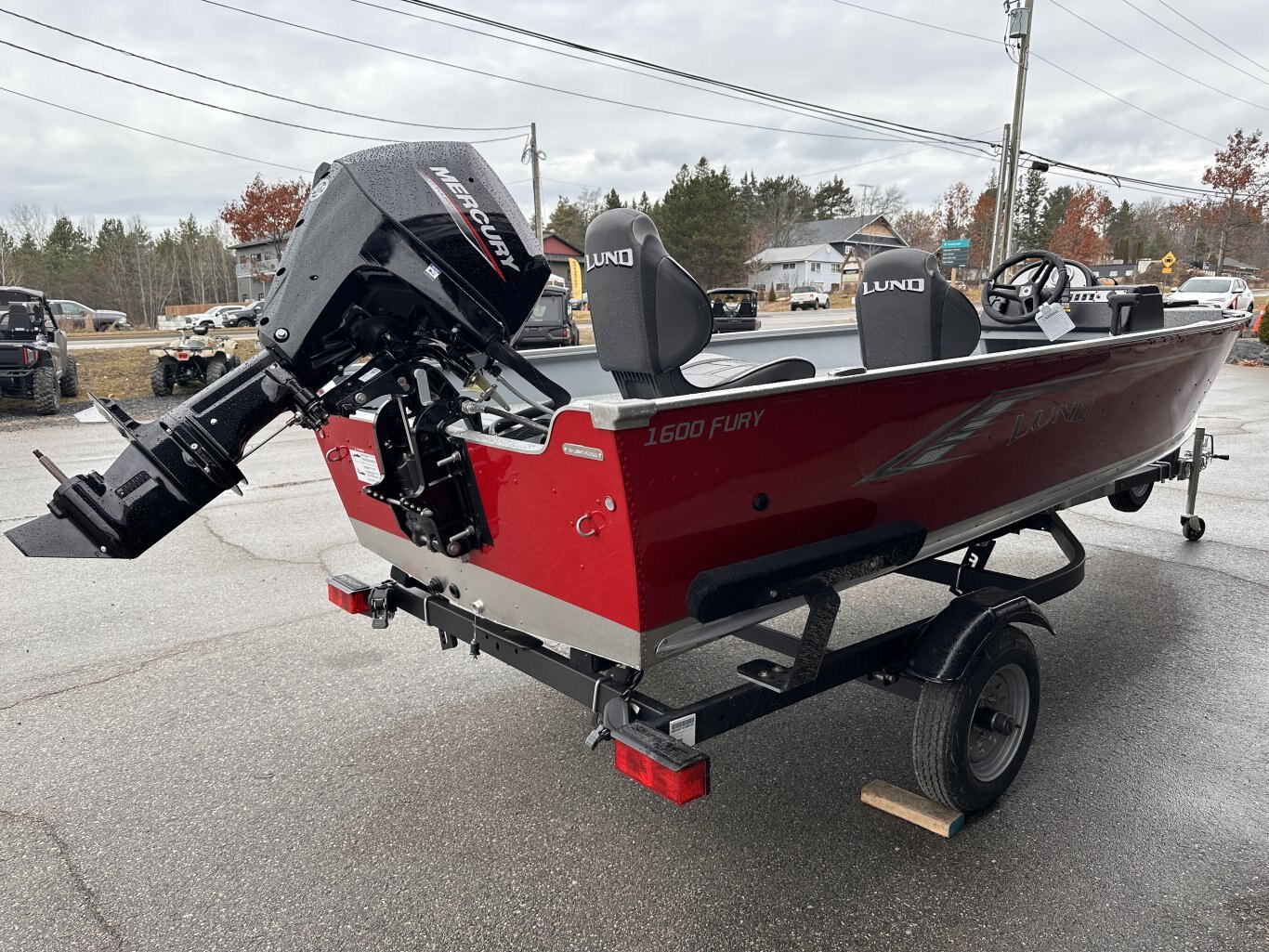 2026 Lund 1600 Fury SS MERCURY 30ELPT