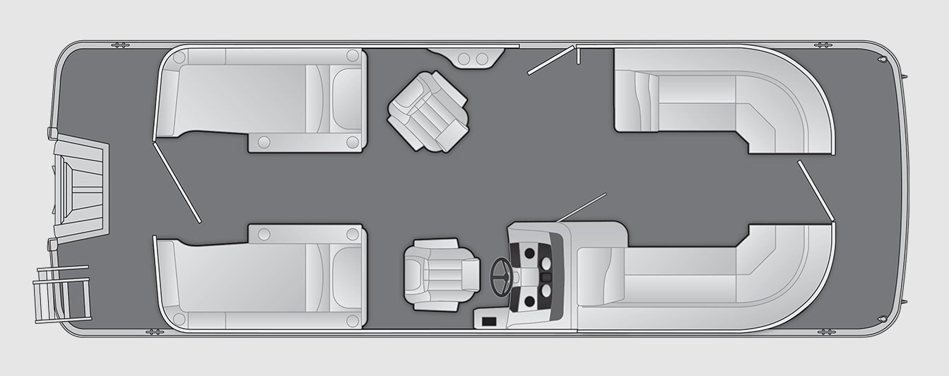 2026 Bennington SX Line 24 SX STERN LOUNGE