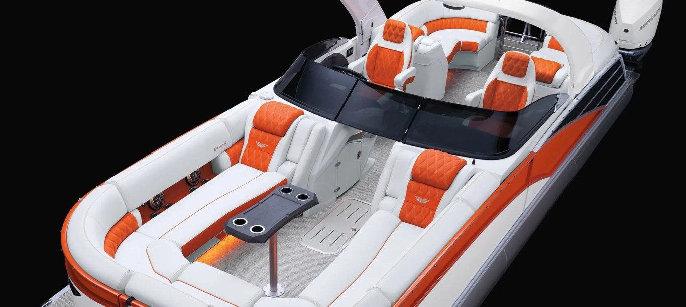 2026 Bennington RX Sport Line 25 RX Fastback Quad Bench