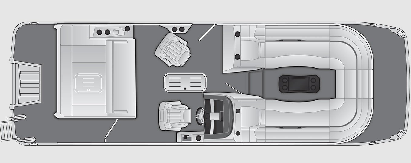 2026 Bennington R Bowrider Line 25 RT Swingback
