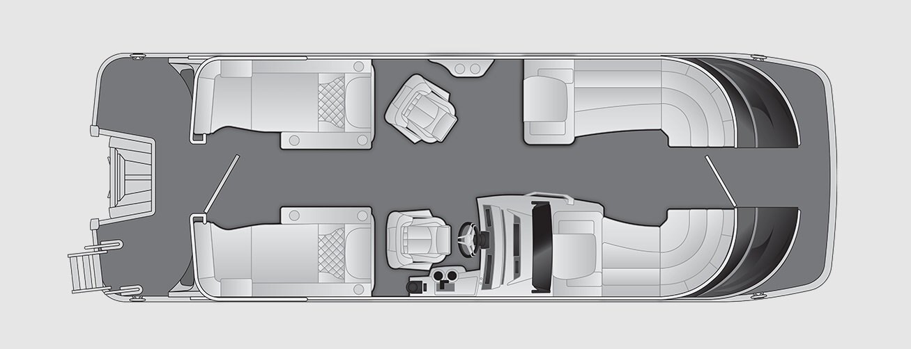 2026 Bennington Q Line 23 Q STERN LOUNGE