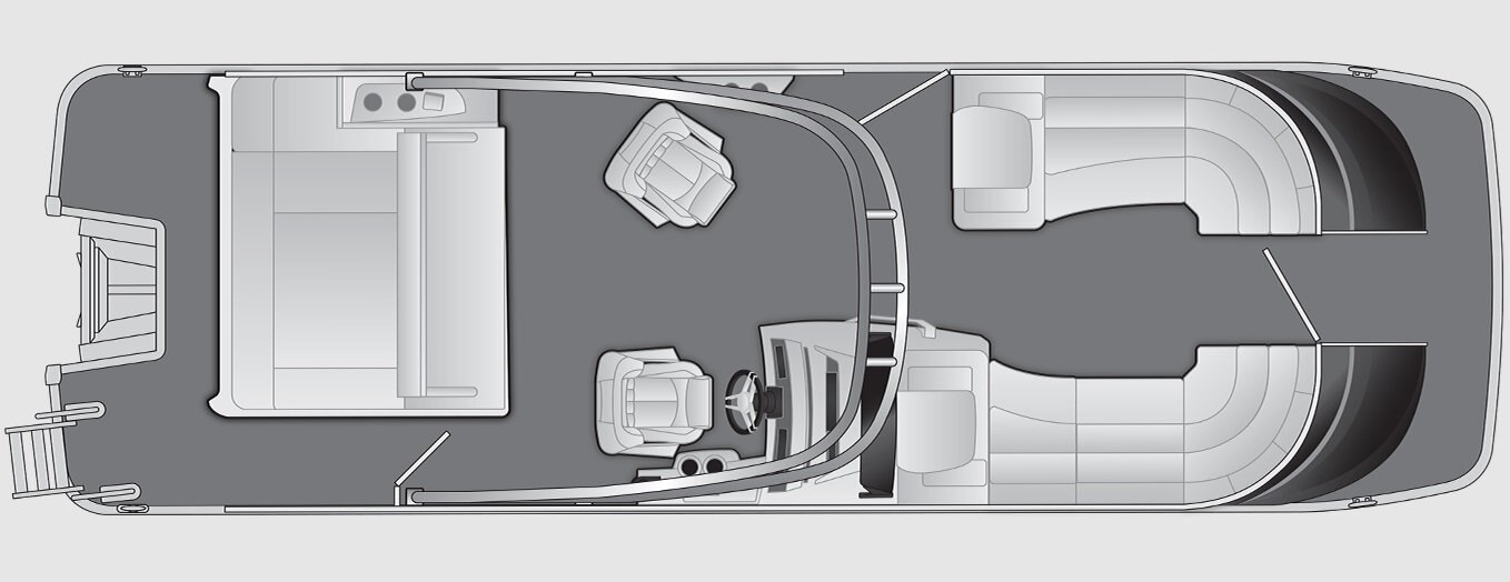 2026 Bennington QX Line 25 QX Swingback