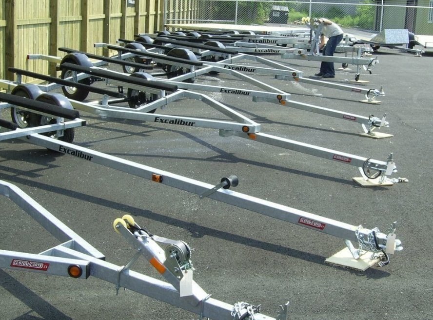 2026 Excalibur 1600lb Single Axle Boat Trailer 