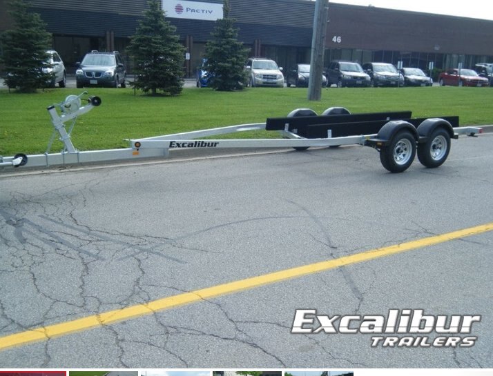 2026 Excalibur 6000lb Tandem Boat Trailer 