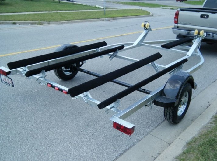 2026 Excalibur Double PWC Trailer Galvanized 