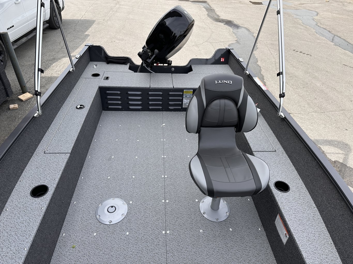 2026 Lund 1650 Angler Tiller MERCURY 50ELHPT