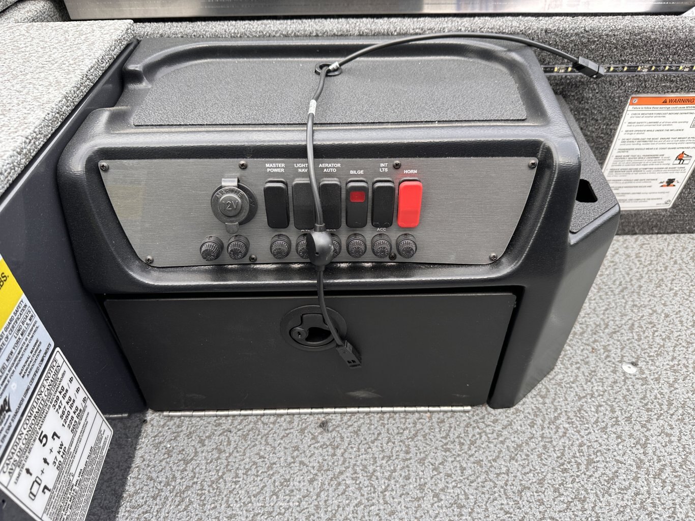 2026 Lund 1650 Angler Tiller MERCURY 50ELHPT