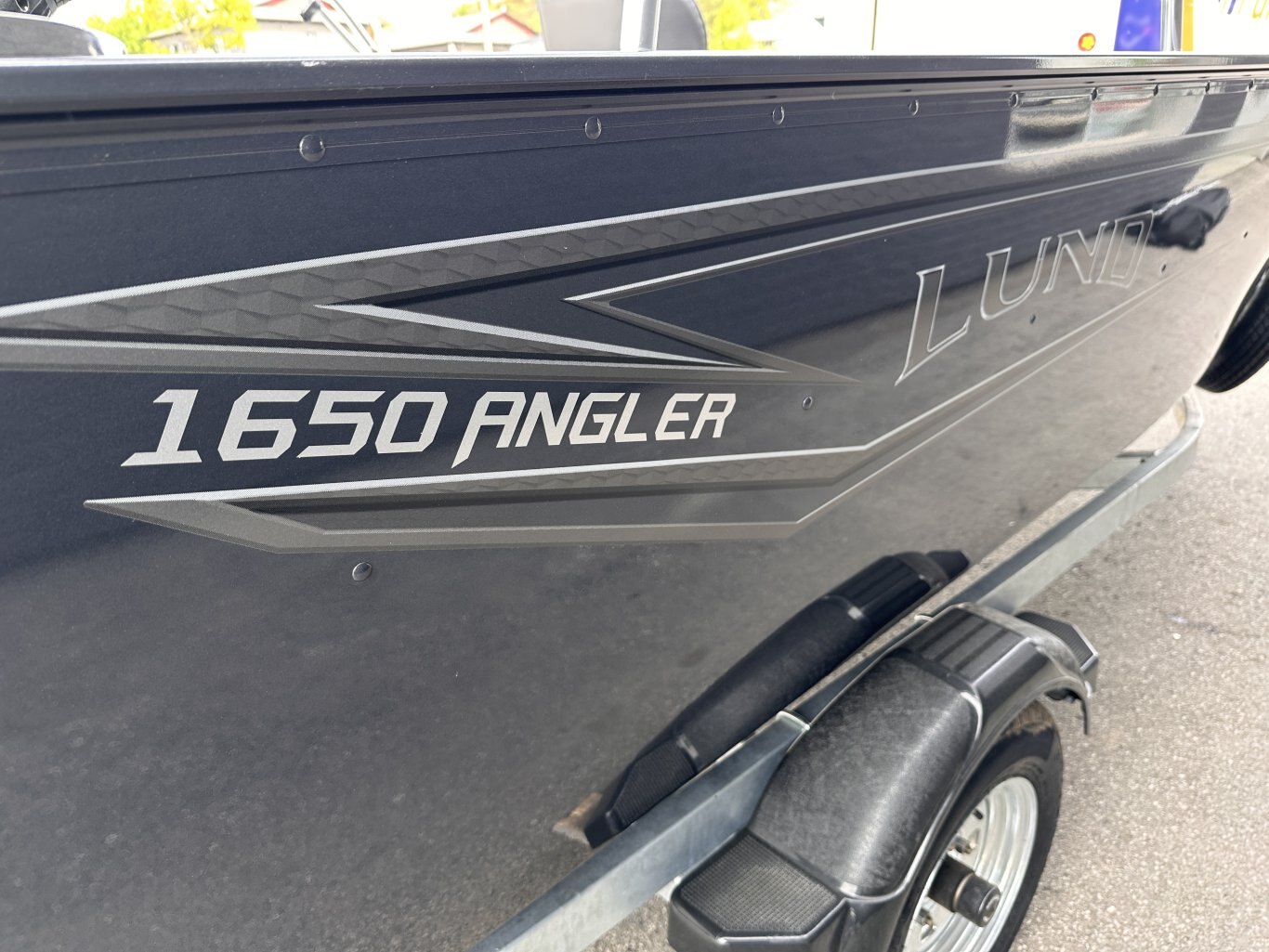 2026 Lund 1650 Angler Tiller MERCURY 50ELHPT