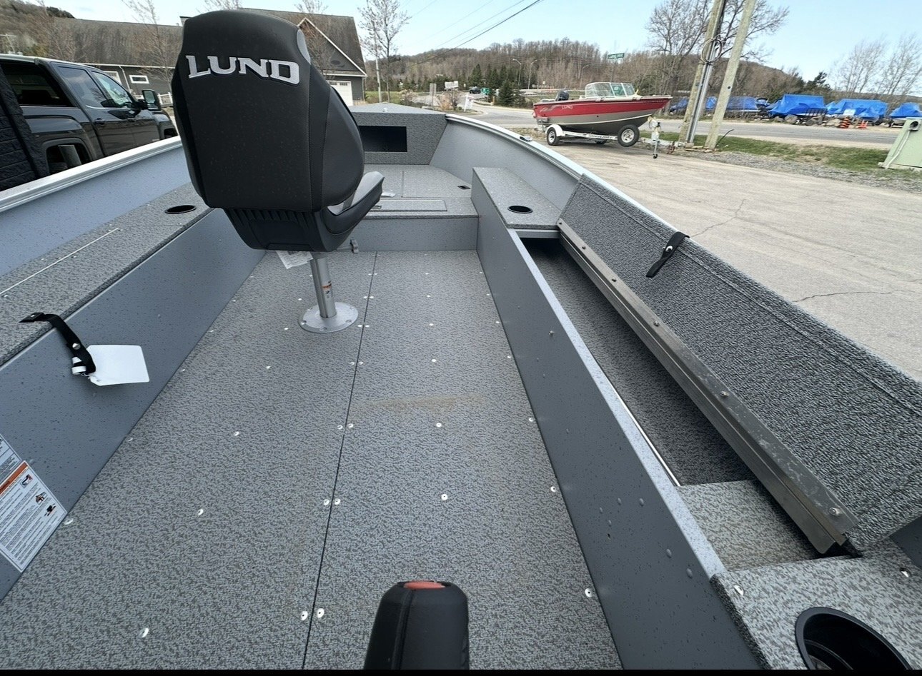 2025 Lund 1400 Fury Tiller Mercury 30HP