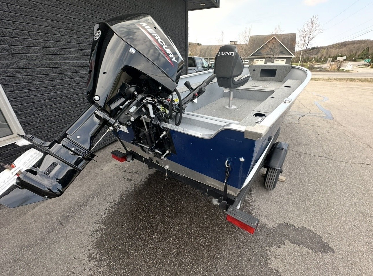 2025 Lund 1400 Fury Tiller Mercury 30HP