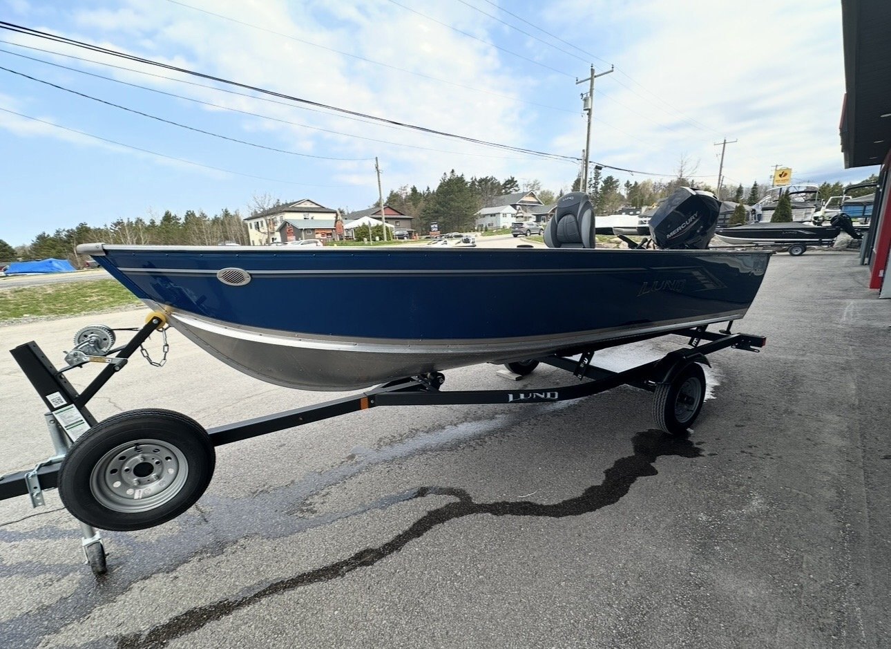 2025 Lund 1400 Fury Tiller Mercury 30HP