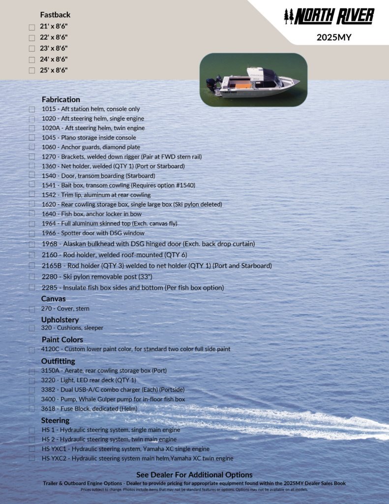 2025 North River FASTBACK