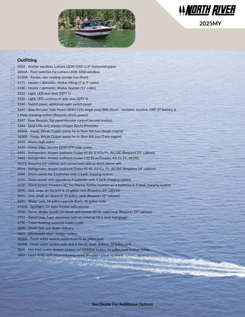 2025 North River SEAHAWK OFFSHORE SXL SERIES