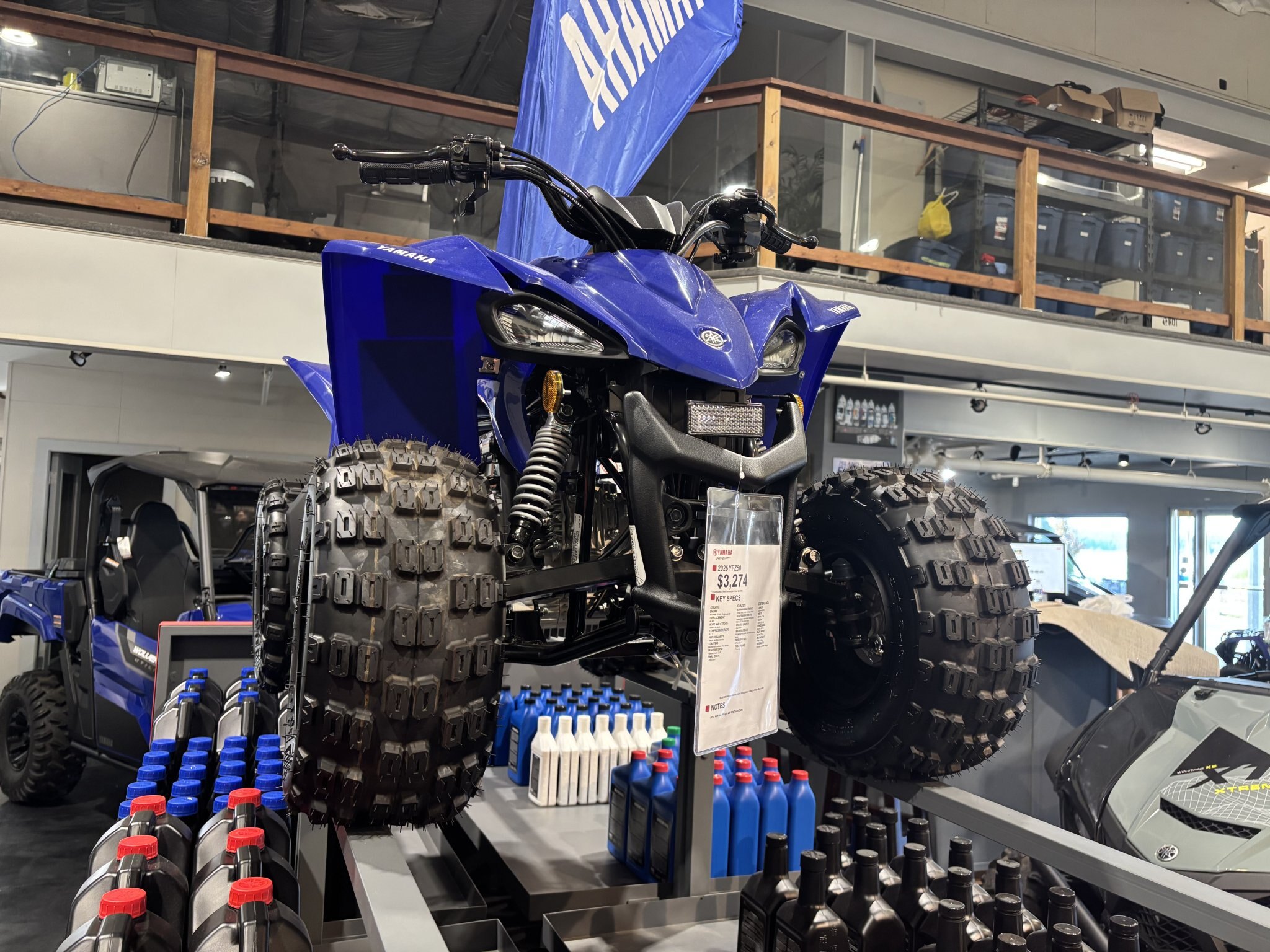 2026 Yamaha Grizzly 110 Armour Grey