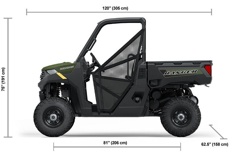 2025 Polaris RANGER 1000 BASE 3 SEAT SAGE GREEN