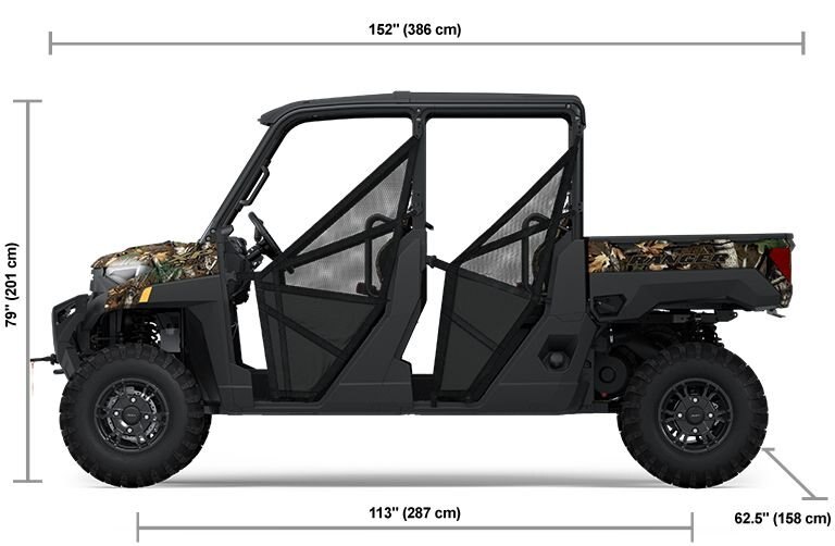 2025 Polaris RANGER CREW XP 1000 PREMIUM 6 SEAT POLARIS PURSUIT CAMO