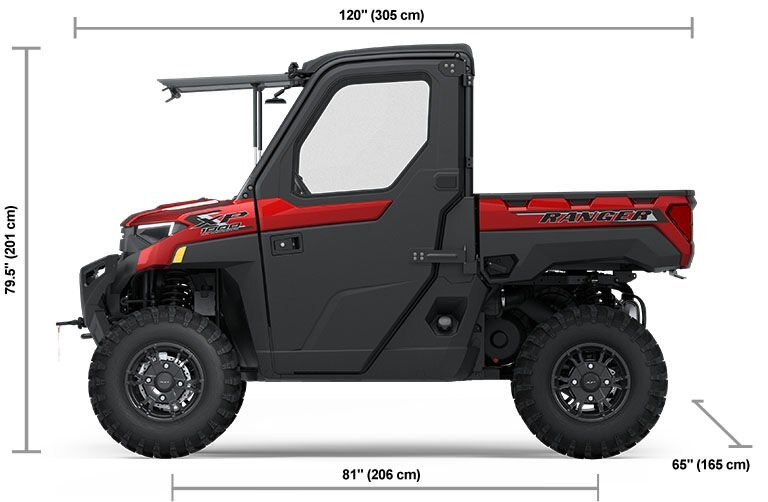 2025 Polaris RANGER XP 1000 NORTHSTAR EDITION PREMIUM 3 SEAT SUNSET RED