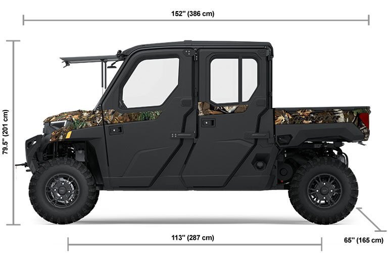 2025 Polaris RANGER CREW XP 1000 NORTHSTAR EDITION PREMIUM 6 SEAT POLARIS PURSUIT CAMO