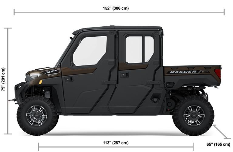 2025 Polaris RANGER CREW XP 1000 NORTHSTAR TEXAS EDITION BRONZE PEARL METALLIC