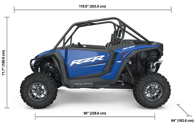 2025 Polaris RZR XP 1000 Sport 2 Seat Polaris Blue