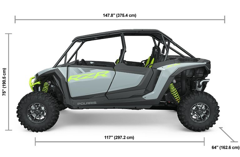 2025 Polaris RZR XP 4 1000 ULTIMATE 4 Seat Storm Gray