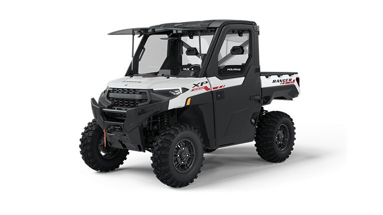 2025 Polaris RANGER XP 1000 NorthStar Trail Boss Edition 3 Seat White Crystal