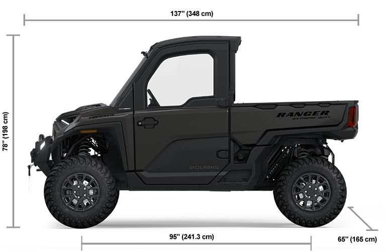 2025 Polaris® RANGER XD 1500 NorthStar Edition Ultimate 3 Seat Titanium Metallic