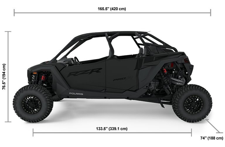 2025 Polaris RZR Pro R 4 Ultimate Super Graphite