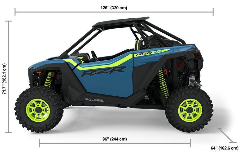 2025 Polaris RZR Pro XP Ultimate Zenith Blue