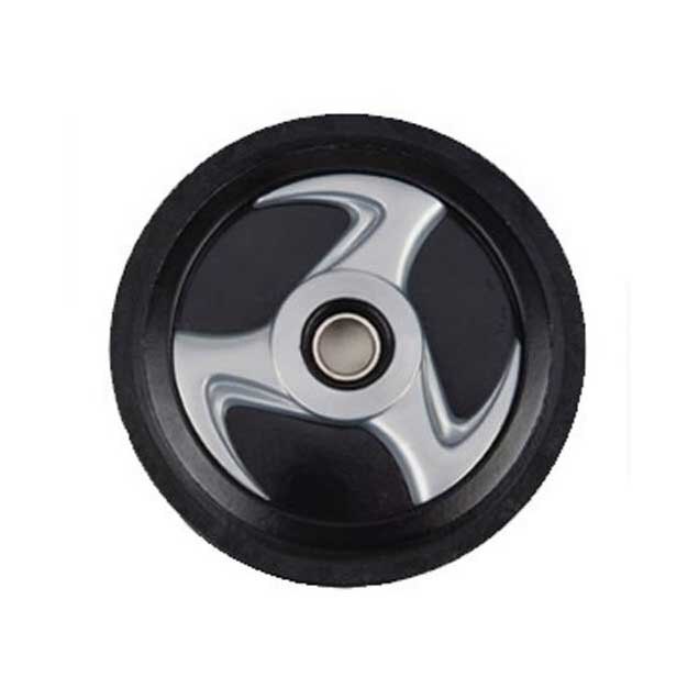 Closed Rear Axle Guide Wheel lightgray/silver