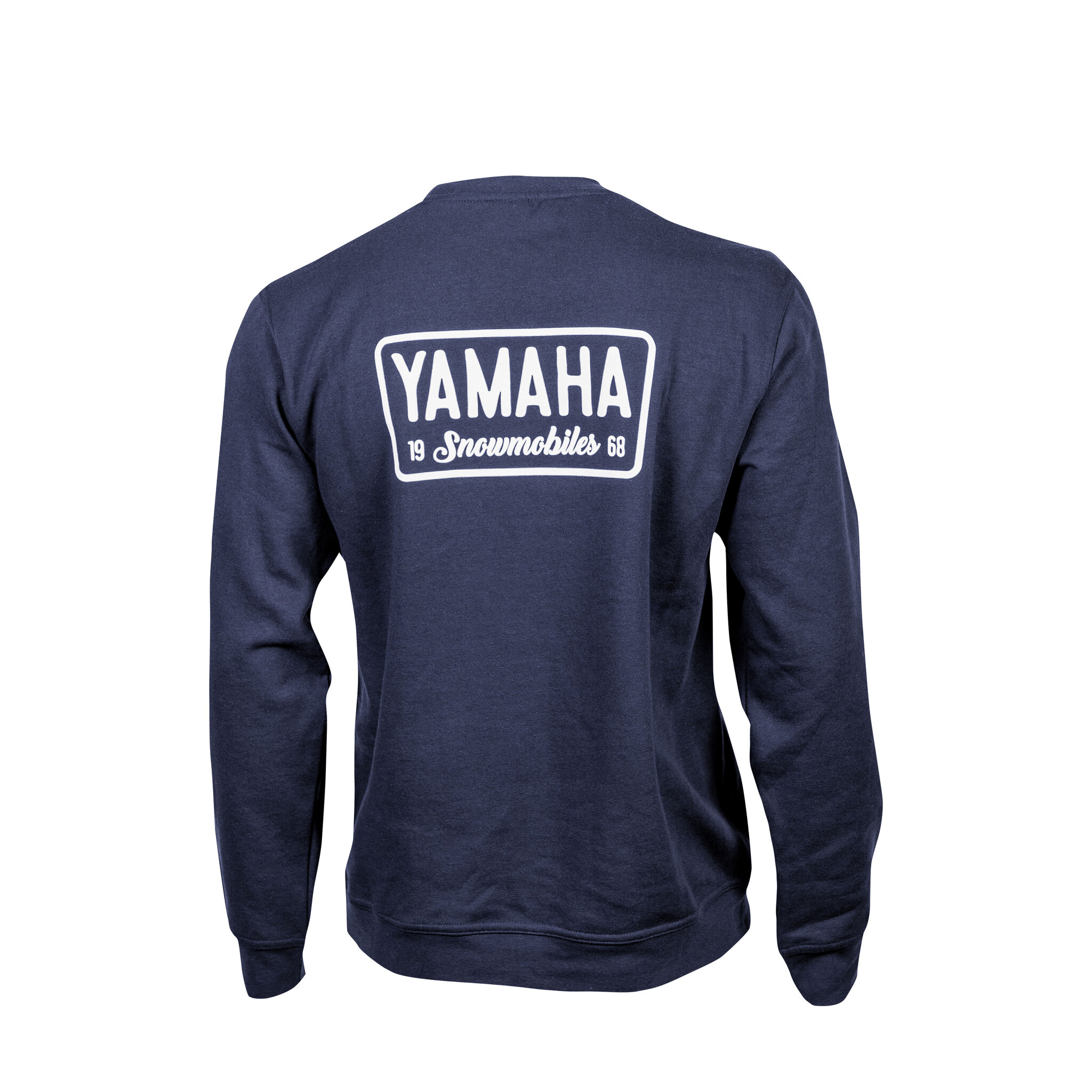 Yamaha 1968 Snowmobile Crewneck Sweater Large navy blue