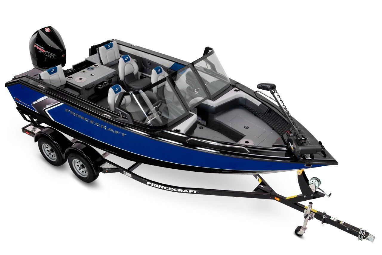 2025 Princecraft Platinum 190 Platinum metallic blue (blue accent)