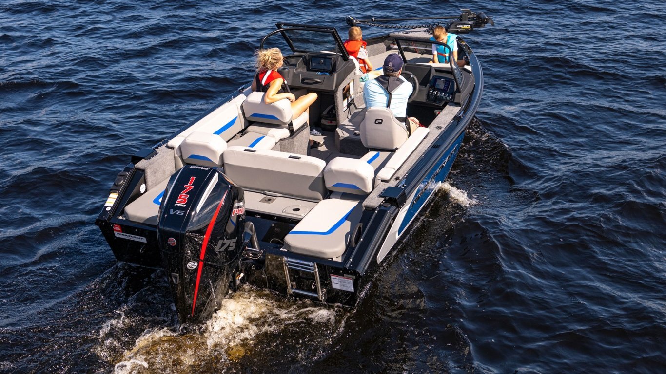 2025 Princecraft Sport 188 Blue (blue accent)