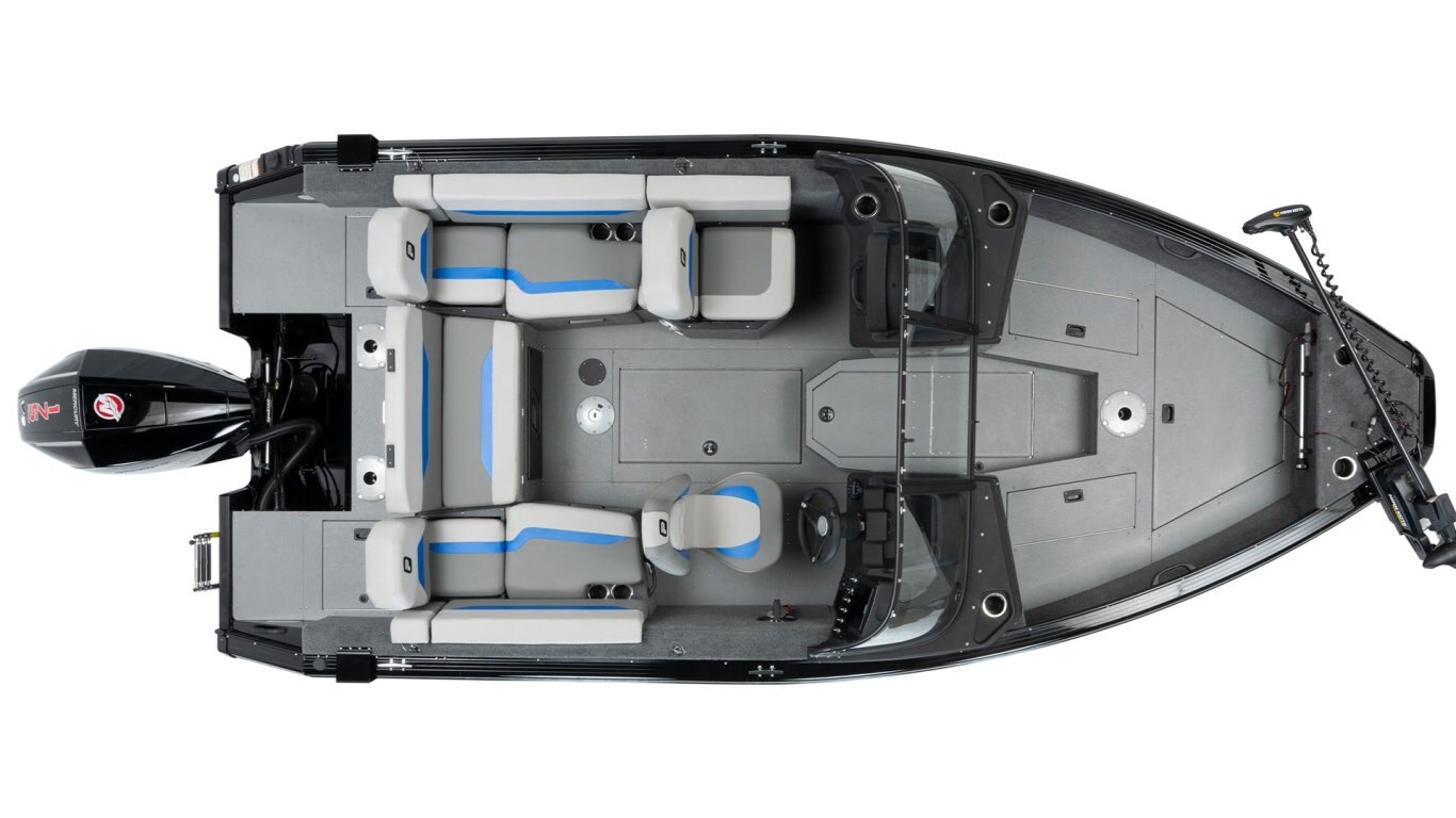 2025 Princecraft Sport 188 Octane red (red accent)