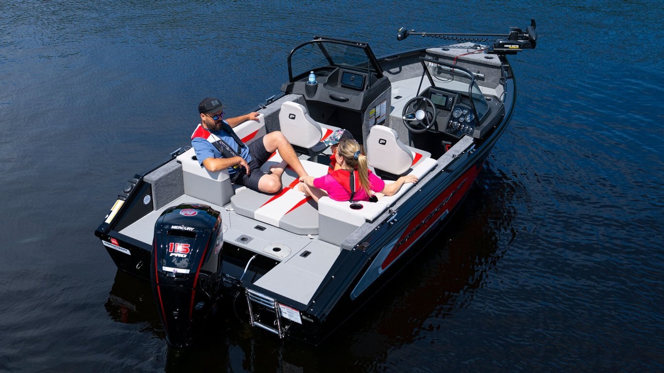 2025 Princecraft Sport 175 Blue (blue accent)