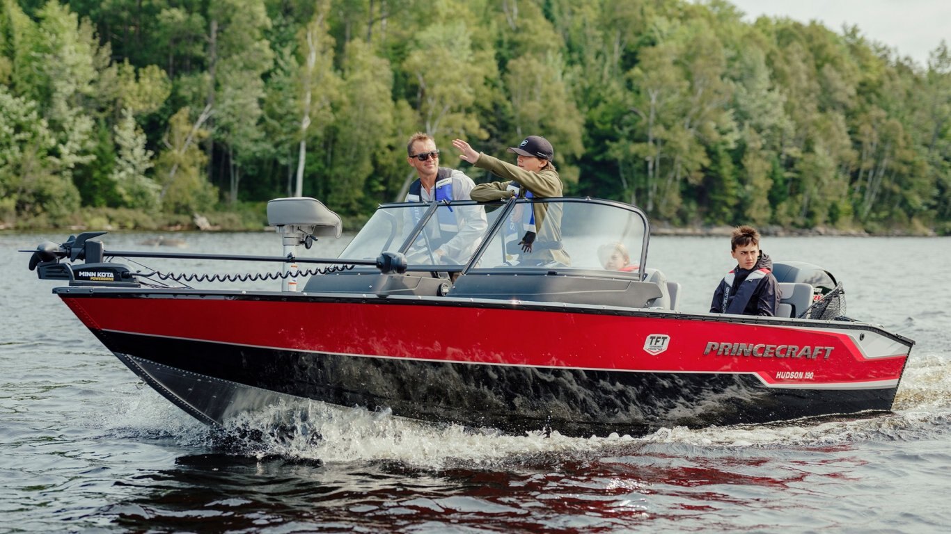 2025 Princecraft Hudson® 190 WS Blue Without edition