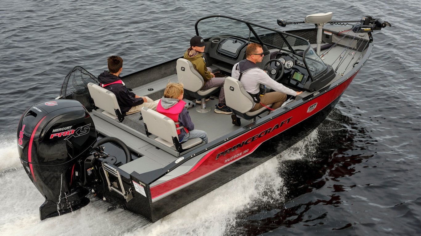 2025 Princecraft Hudson® 190 WS Blue Without edition