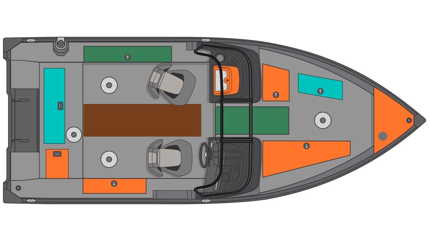 2025 Princecraft Hudson® 190 WS Blue special decal package