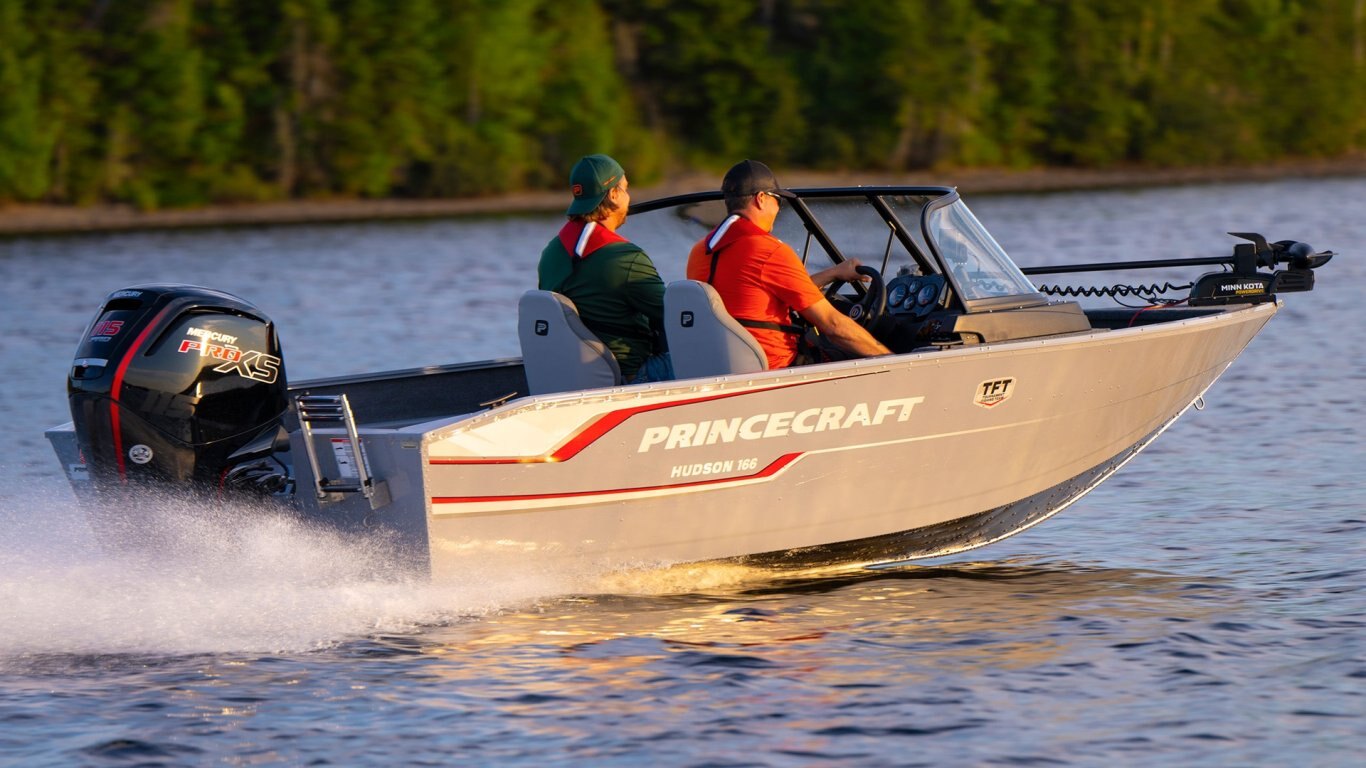 2025 Princecraft Hudson® 166 WS Anthracite grey Without edition